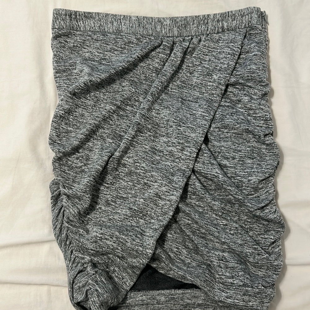 Elizabeth and James Grey skirt with cinching